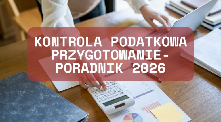 Kontrola podatkowa 2026 - jak przygotować firmę? 1 Kontrola podatkowa